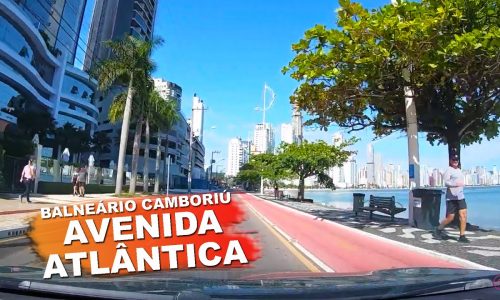 Avenida Atlântica em Balneário Camboriú